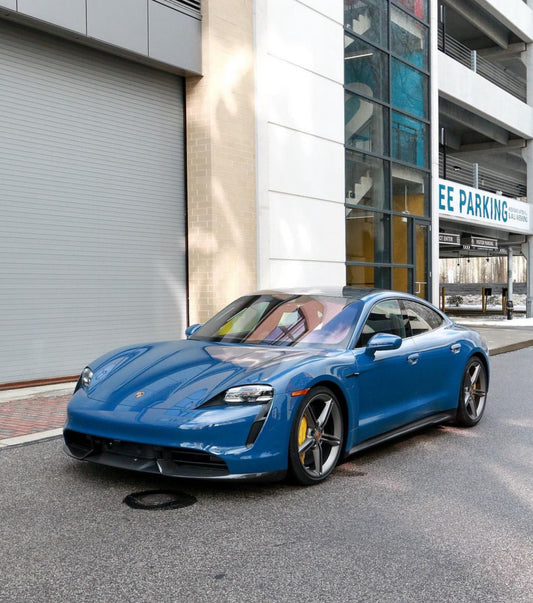 Glossy Neptune Metal Blue Vinyl Wrap