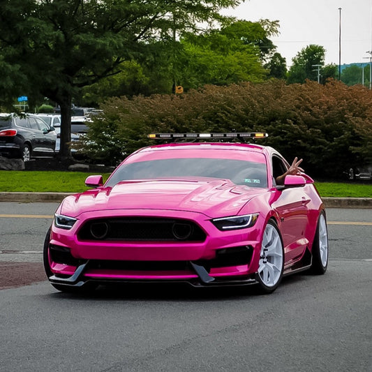 High Glossy Beet-Root Hot Pink Vinyl Wrap