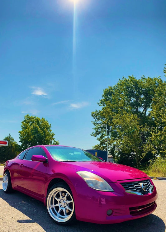 High Glossy Beet-Root Hot Pink Vinyl Wrap