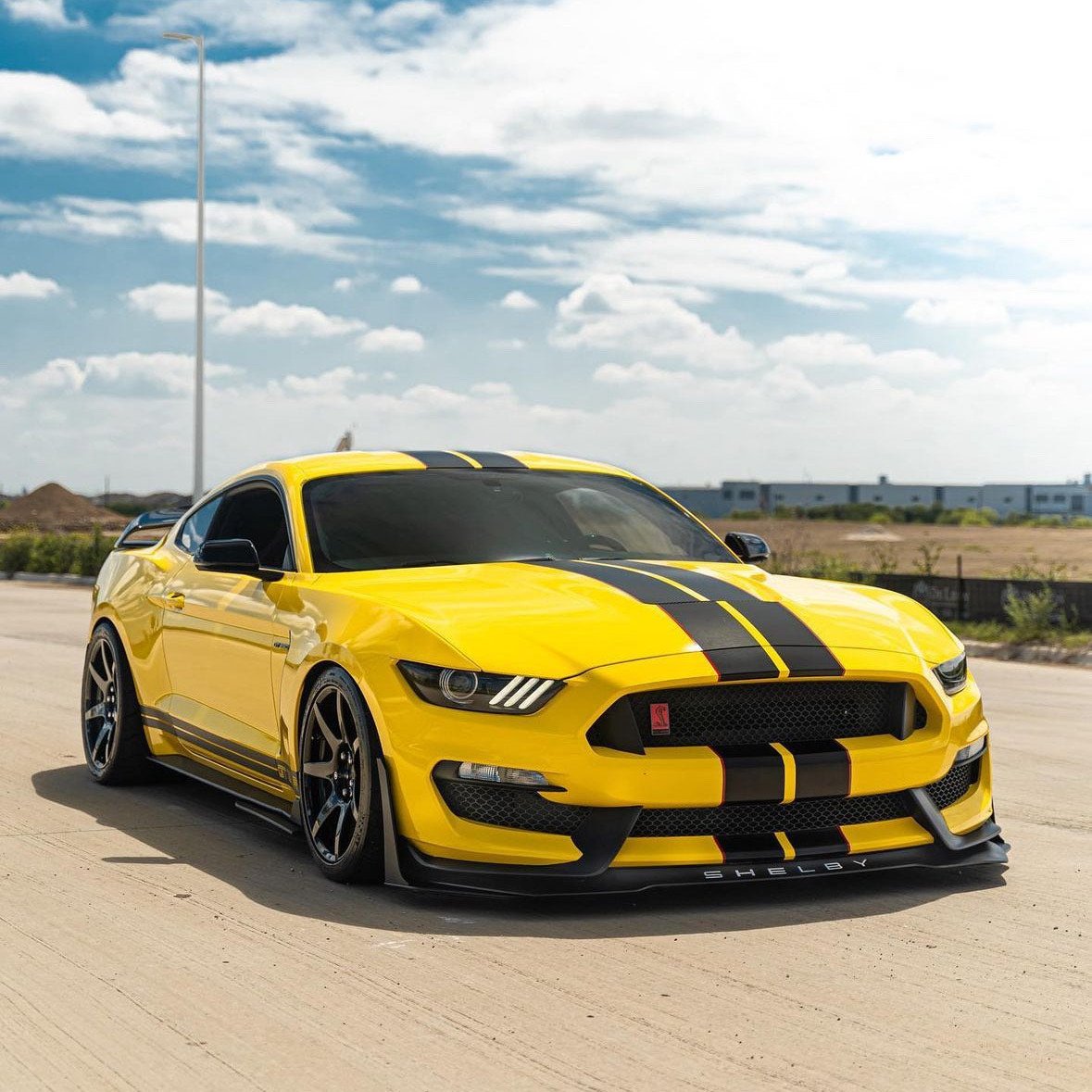 High Glossy Crystal Racing Yellow Vinyl Wrap