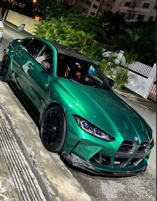 High Glossy Metallic Isle of Man Green Vinyl Wrap