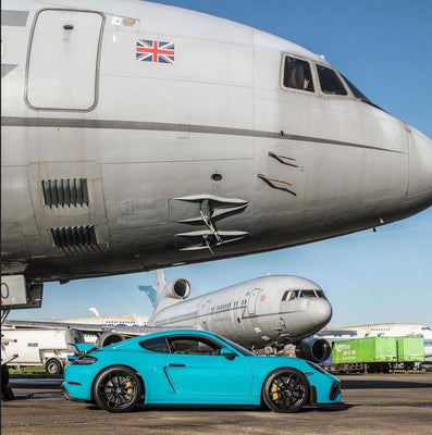 High Glossy Crystal Miami Blue Vinyl Wrap