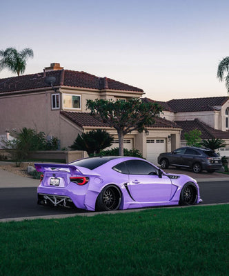 Crystal Lavender Purple Vinyl Wrap