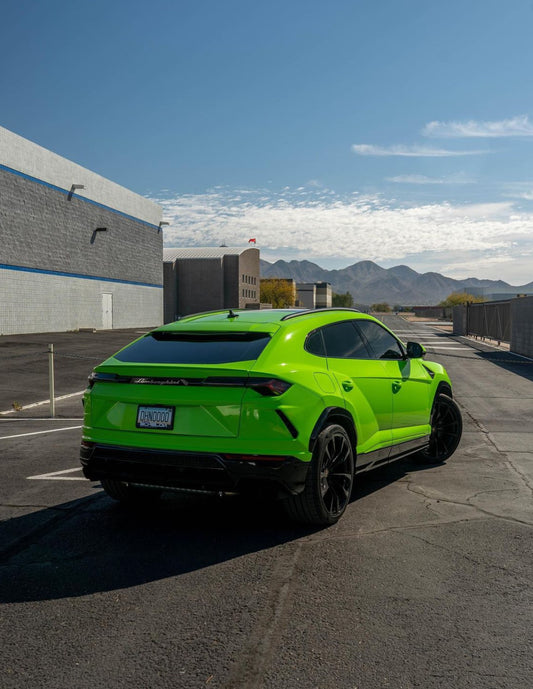 Glossy Green Vinyl Wrap