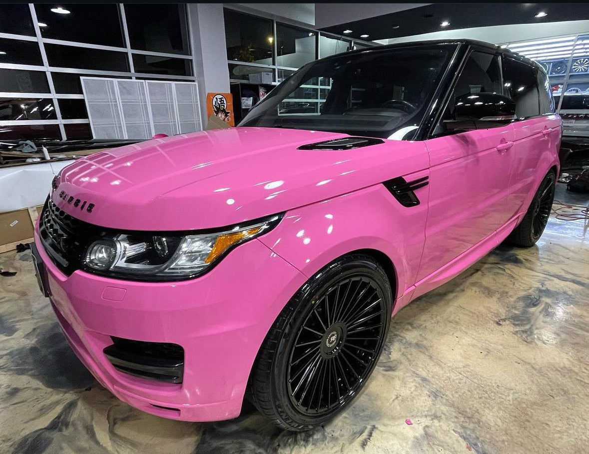 Ultra Gloss Pink Vinyl Wrap