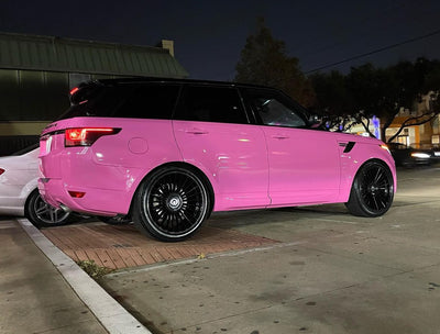 Ultra Gloss Pink Vinyl Wrap