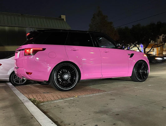 Ultra Gloss Pink Vinyl Wrap