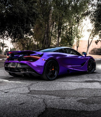 Satin Purple Vinyl Wrap