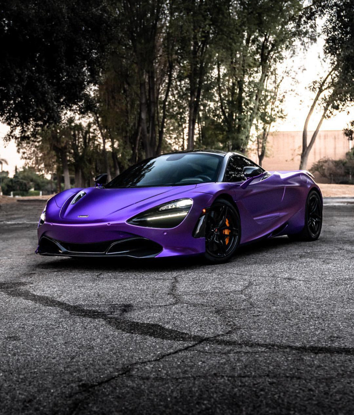 Satin Purple Vinyl Wrap