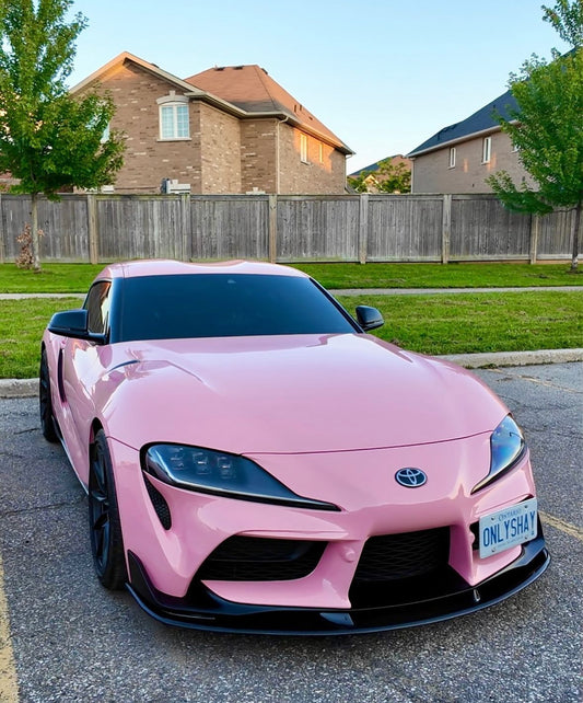 Soft Pink Vinyl Wrap